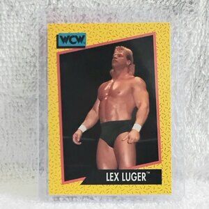 5/$20 Excellent 1991 Impel Lex Luger WCW Wrestling Card 14!!